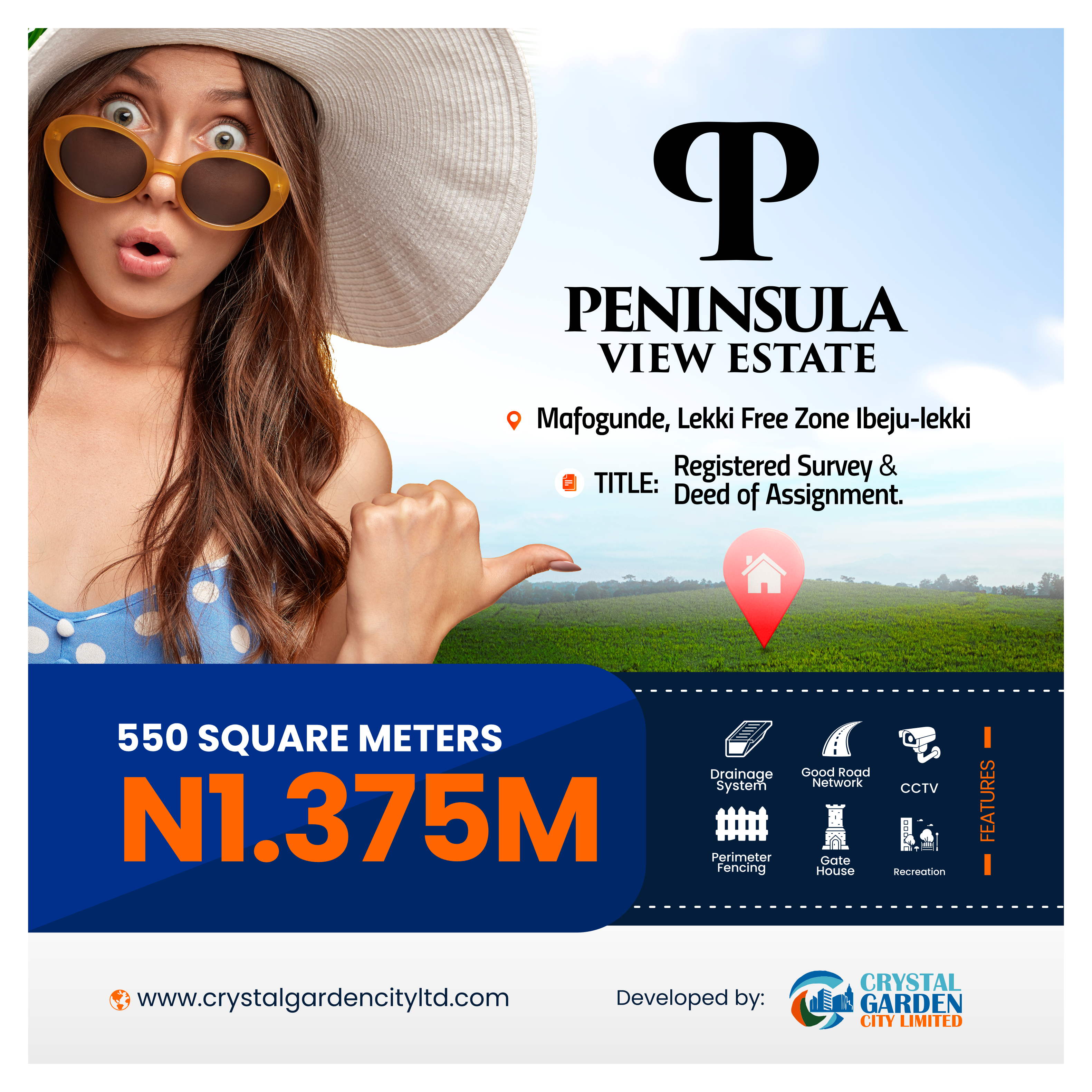 Land For Sale at Peninsula View Estate