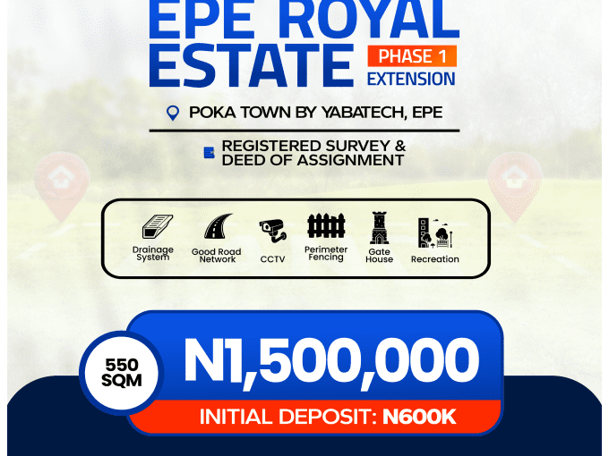 Epe Royal phase 1  extension